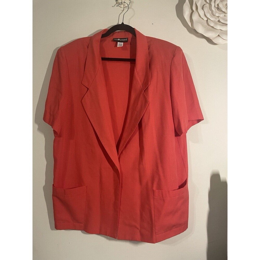 Sag Harbor women plus size Short Sleeve jacket 20w